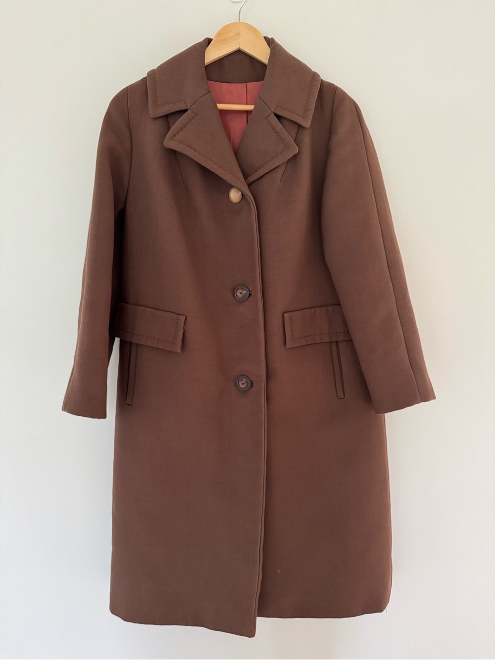 Vintage Long Brown Coat